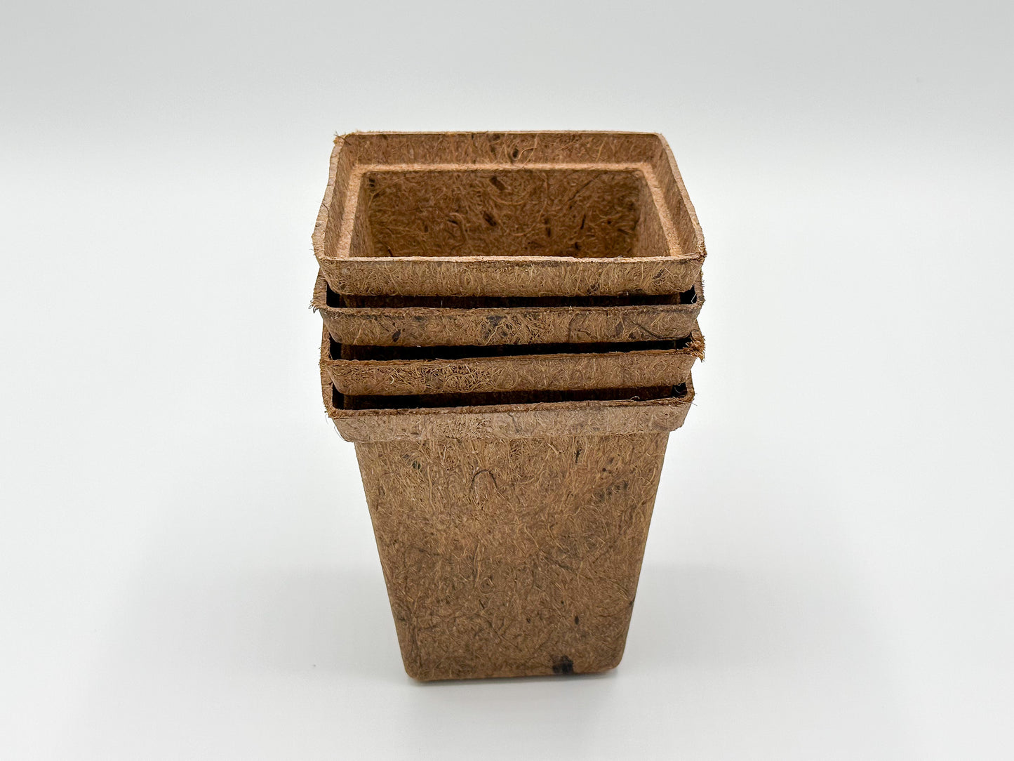 Coco Coir Pot for Seeds & Clones- Square Design