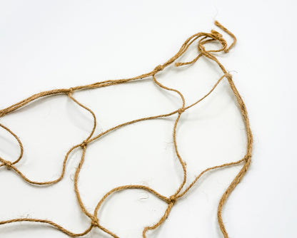 3' x 3' Jute Trellis Net