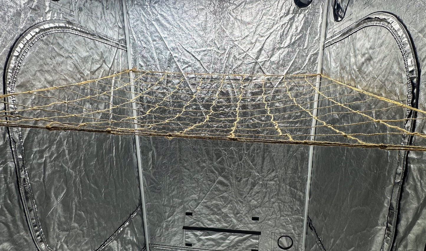 3' x 3' Jute Trellis Net