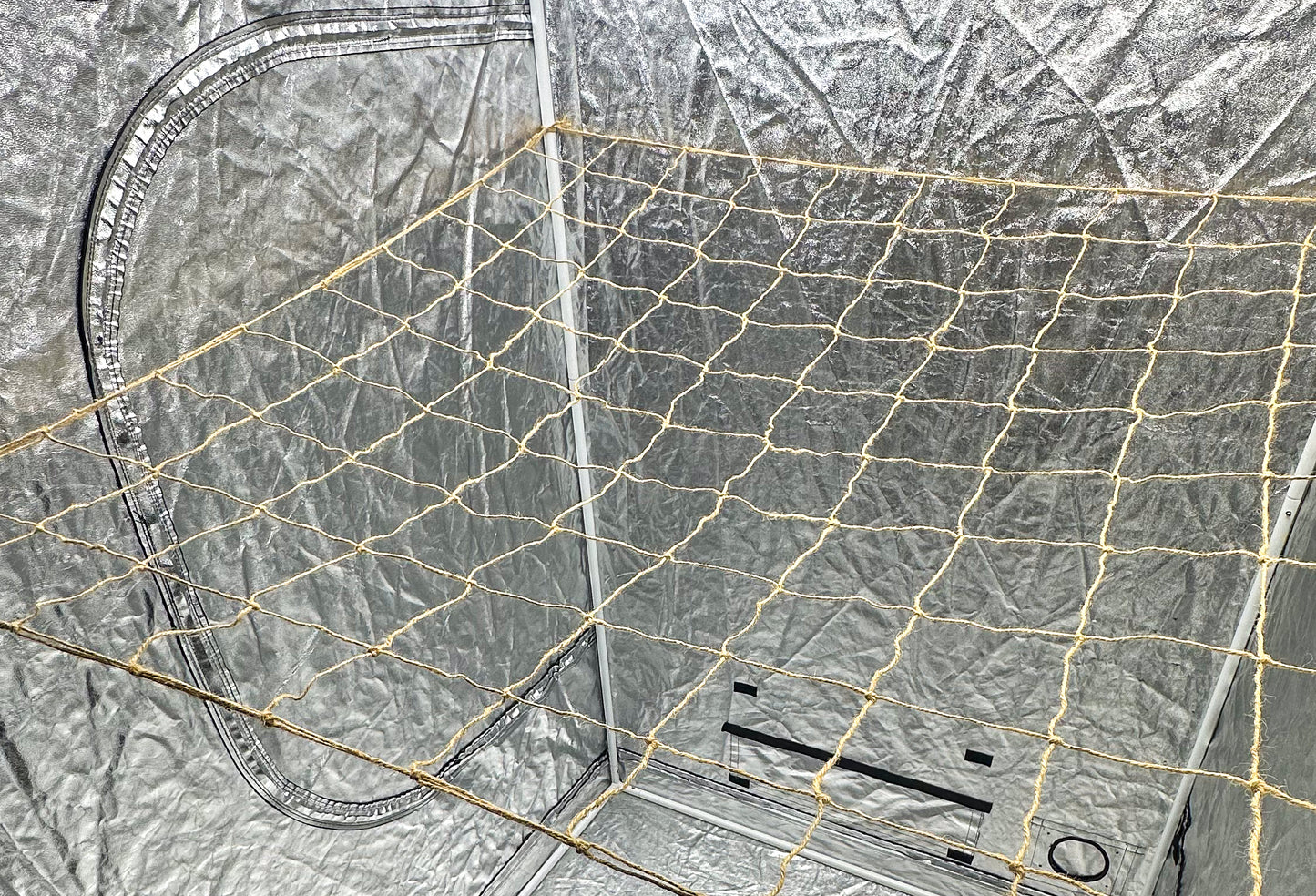 3' x 3' Jute Trellis Net